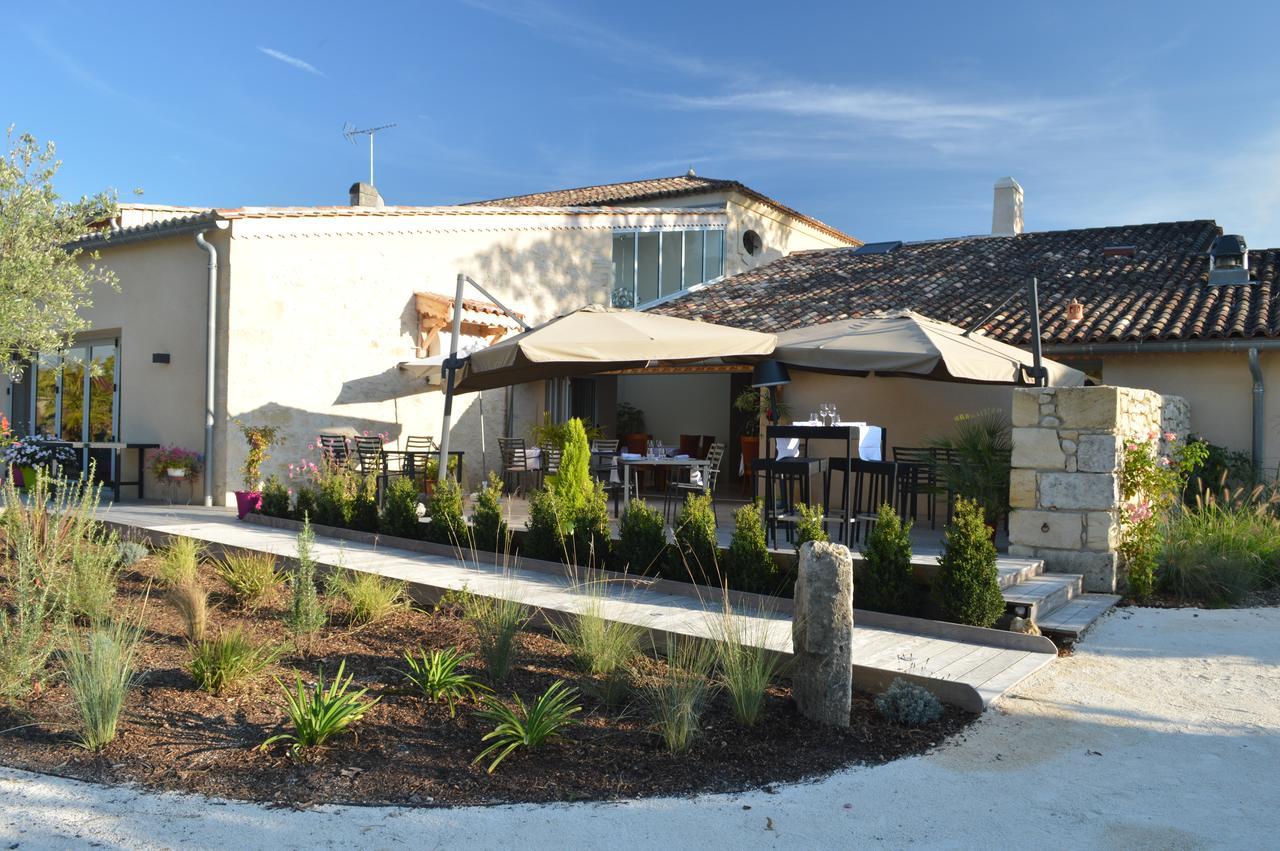 Logis- Hotel Spa Restaurant L'Epicurial Saint-Pey-de-Castets Esterno foto