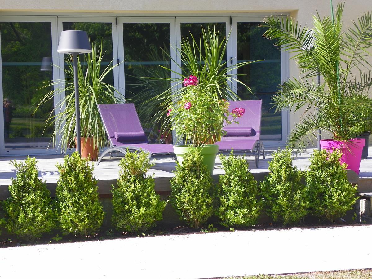 Logis- Hotel Spa Restaurant L'Epicurial Saint-Pey-de-Castets Esterno foto